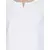 Power Sutra Cotton Split Neck Top - White