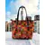Fyaril Cotton Multicolor Tote Bag with Double Compartment