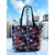 Fyaril EU B2C Multicolor Cotton Double Compartment Tote Bag