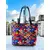 Fyaril Multicolor Cotton Tote Bag - Double Compartment, Eco-Friendly