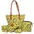 Yellow Cotton Tote Bag Combo Set - 5 Piece Designer Handbag