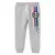 Minicult Cotton Track Pants with Graphic Prints and Pockets (Pack 1)(Grey)