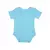 INGEN GIFTIGT Body i ekologisk bomull för pojkar och flickbebisar - Bekväm och säker design med halvärm med rund hals - 100 % GOTS-certifierad - Perfekt för vardagsbruk - 0-3 månader - Ocean