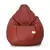 Sattva Classic XXXL Bean Bag Cover (No Filling) Tan With Black Piping