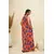 Orange Purple Sleeveless Comfort Dress