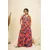 Orange Purple Sleeveless Comfort Dress