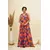 Orange Purple Sleeveless Comfort Dress