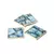 Blauer Achat Untersetzer Quadrat