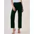 Bottle Green Straight Fit Trouser