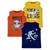 Minicult Printed Cotton Regular Fit Jersey Vest For Boys And Girls (Multicolor)-Yellow