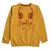Minicult Yellow Cotton Printed Sweatshirt (2-3 Years)