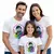 Minicult Cotton Holi T-shirt med halv ärm för familjen (paket med 1)