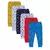 Minicult Unisex-Child Regular Fit Track Pants (Pack of 6)Multicolored
