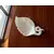 Pankhnaaz White Marble Petal Tray - 12 Inch, Polished Art Decor