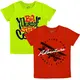 Bedruckte Baumwoll-T-Shirts für Jungen (2er-Pack)