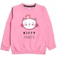 Minicult-Sweatshirts aus Baumwolle mit Aufdruck für Jungen und Mädchen, ideal für den leichten Winter (1er-Pack) (Pink Kitty
