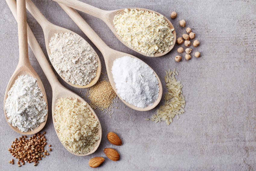 Zöliakie Ernährung: glutenfreie Mehle