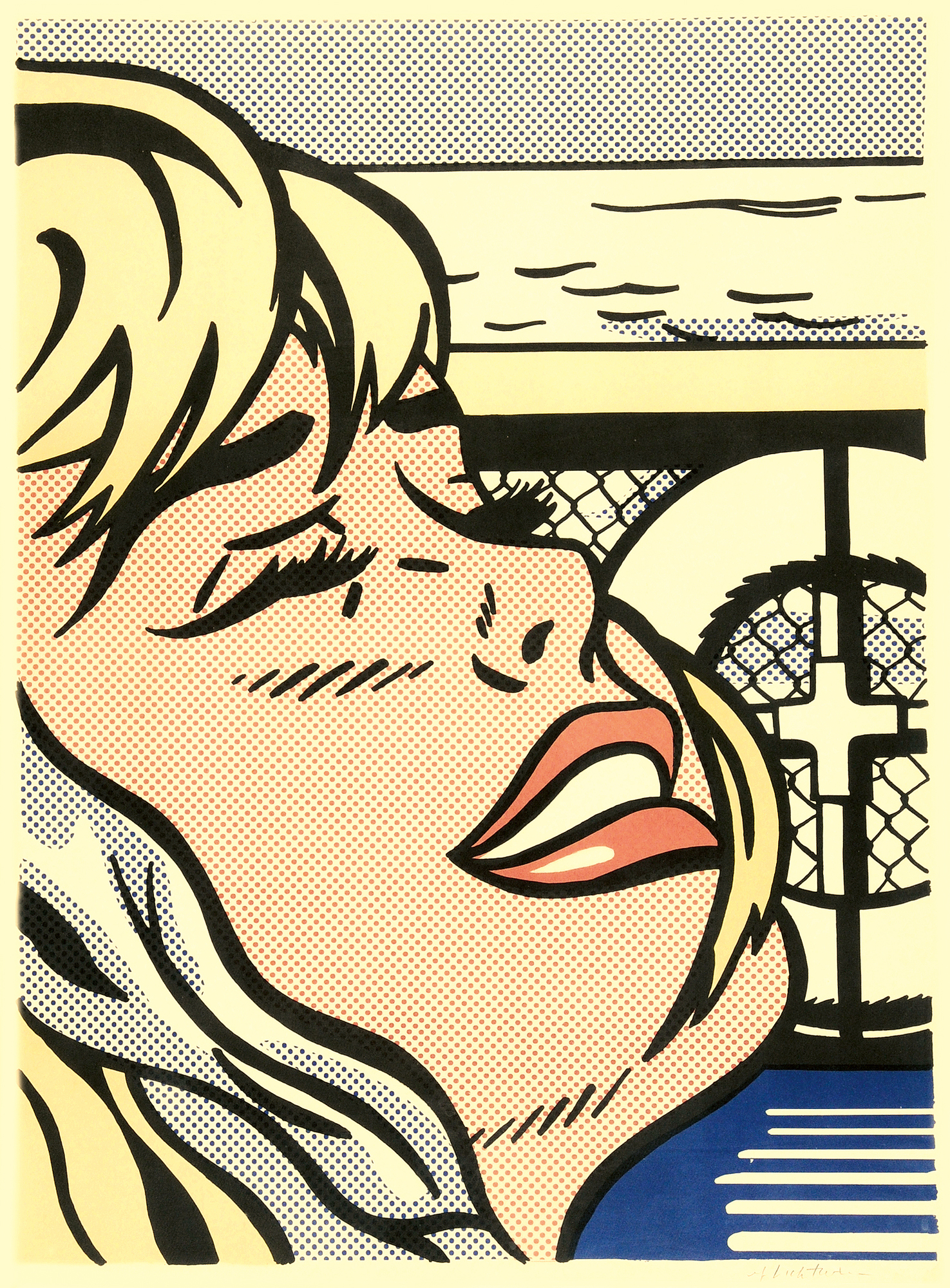 Lichtenstein Roy, Shipboard Girl