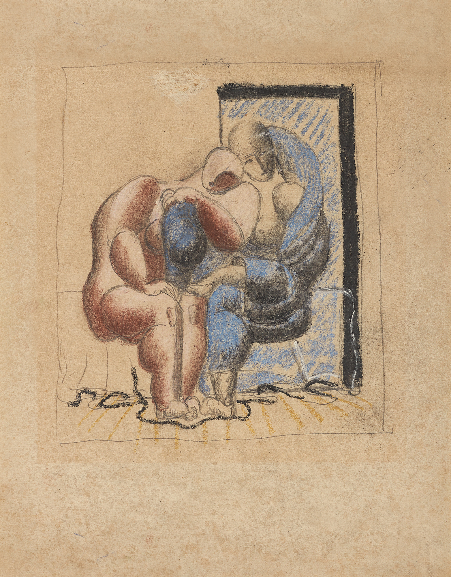 Corbusier Le, Deux femmes enlacées