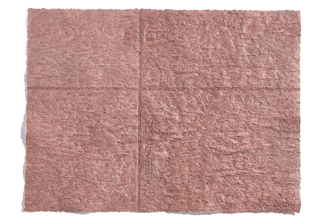 Ruscha Edward, Pico Sepulveda, from "Petro Plots Suite"