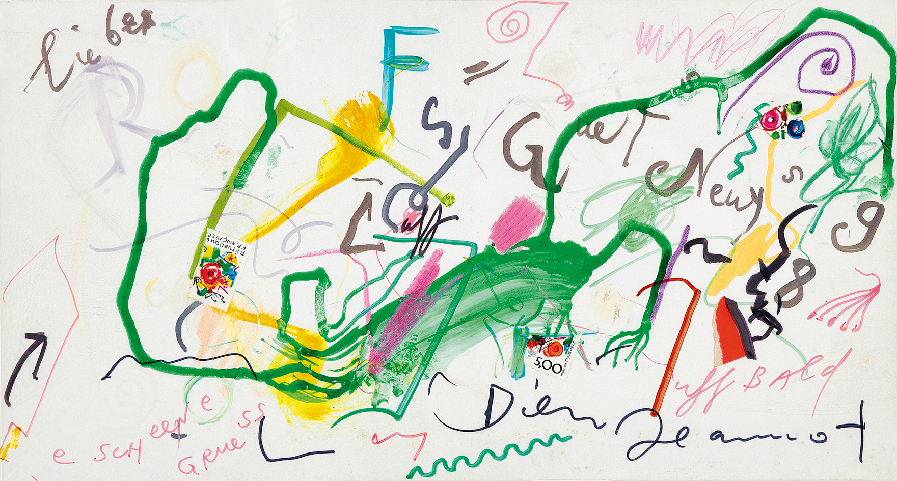 Tinguely Jean, Lieber Rolf, es Guets Neuys