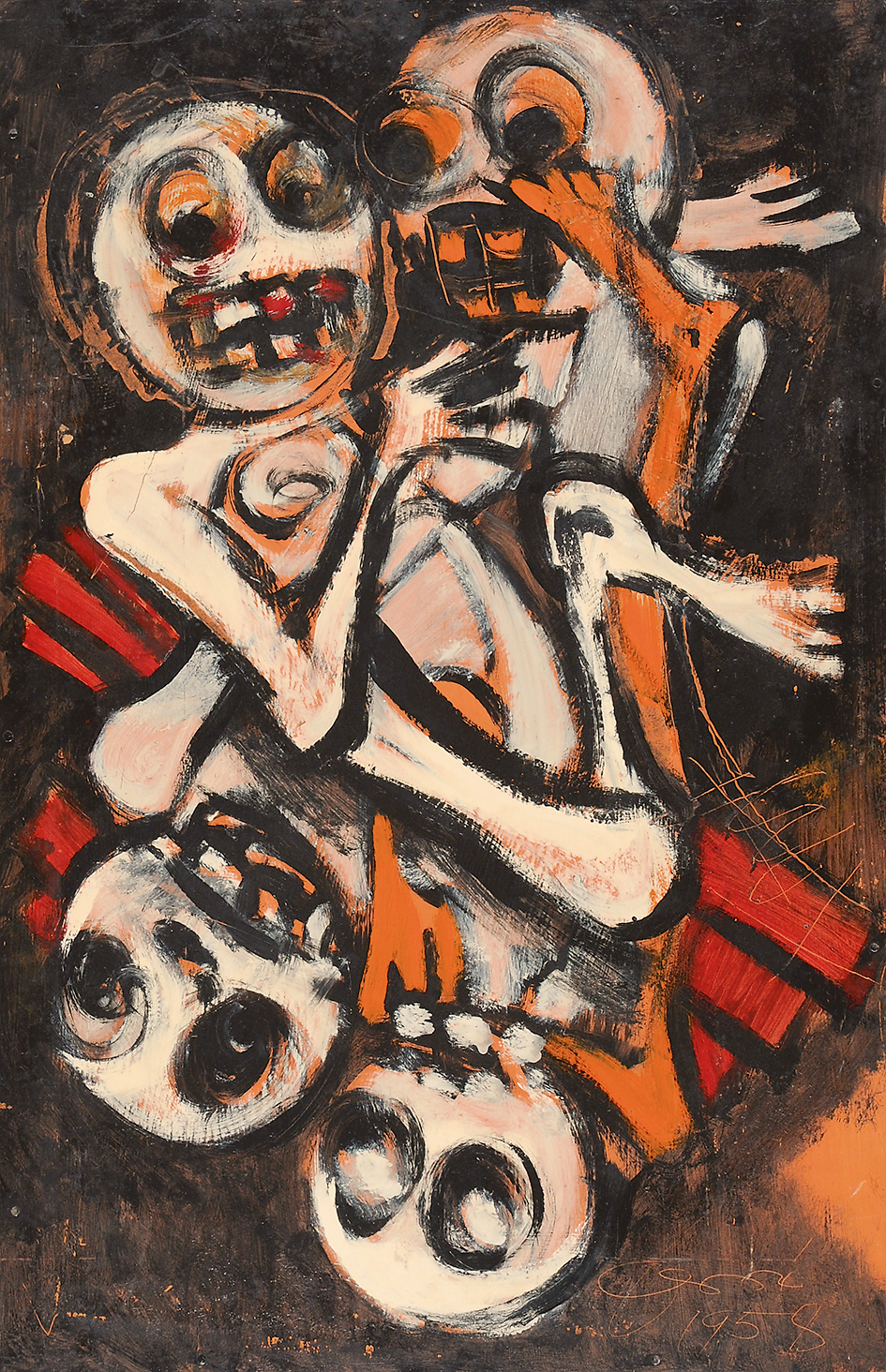 Erró (Gudmundur Gudmundsson), Conflict on Lifeboat