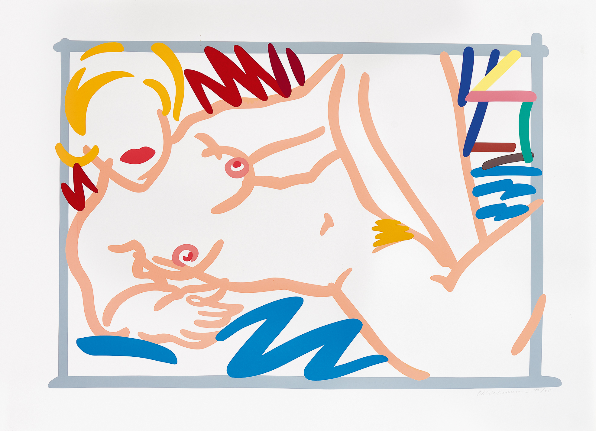 Wesselmann Tom, Judy on a Blue Blanket