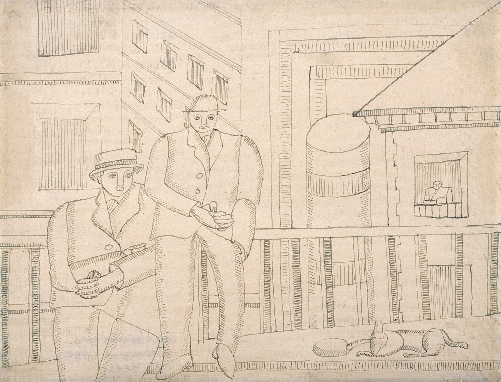 Léger Fernand, Deux hommes dans la ville
