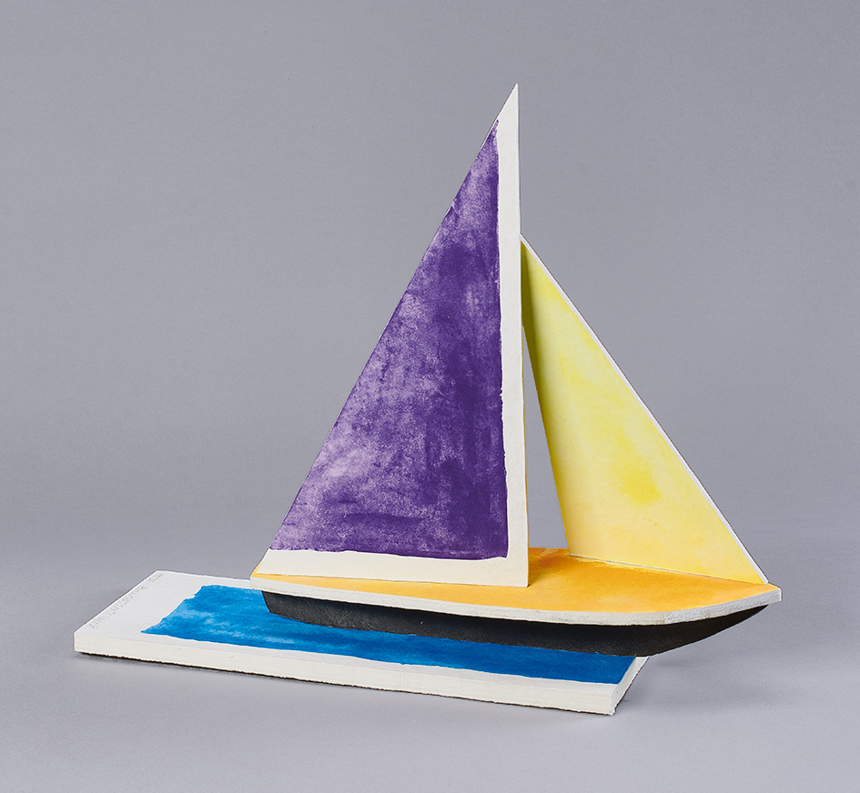 Baldessari John, Sailboat