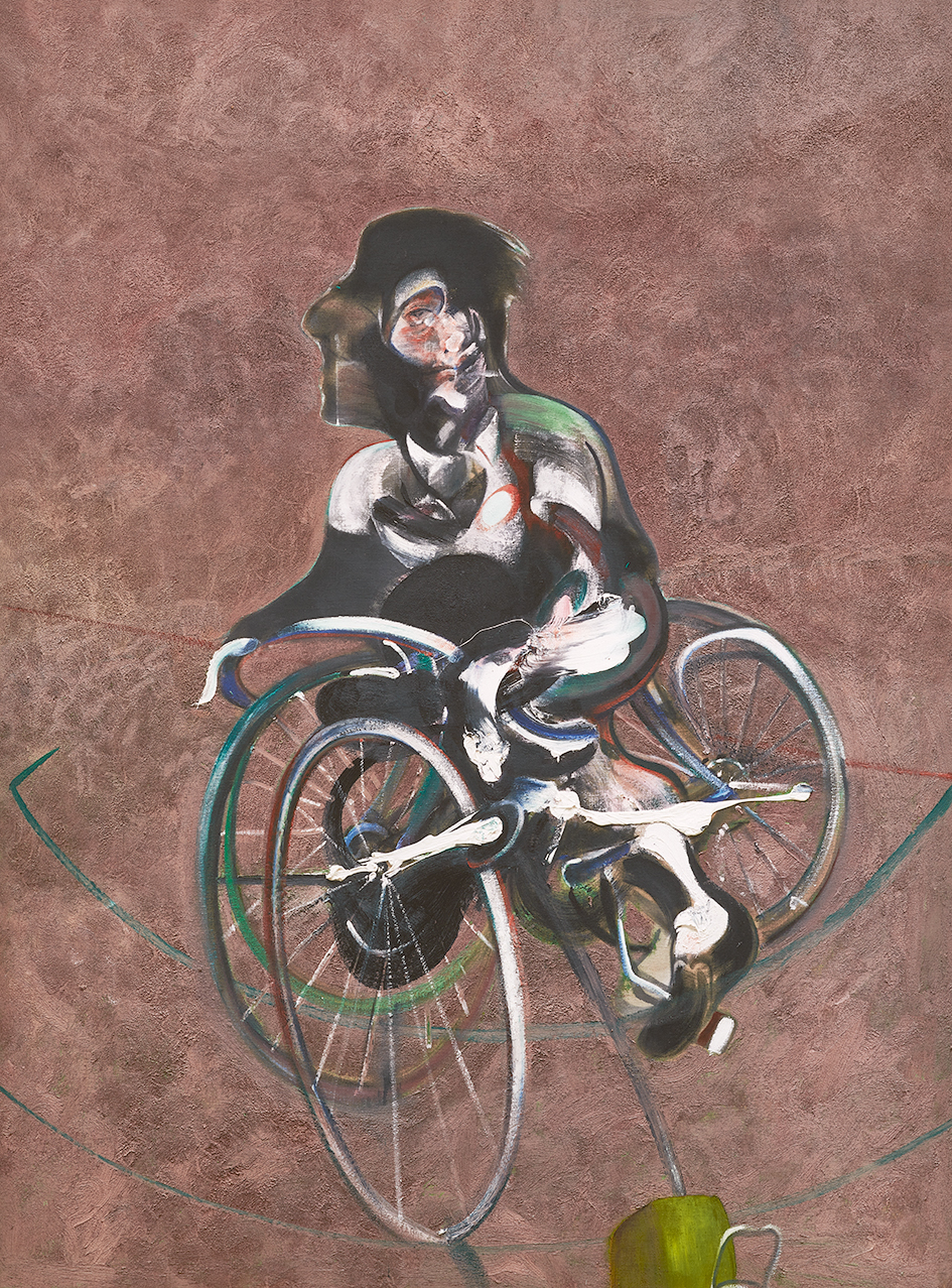 Bacon Francis, after. Portrait of George Dyer Riding a Bicycle (Q1B)