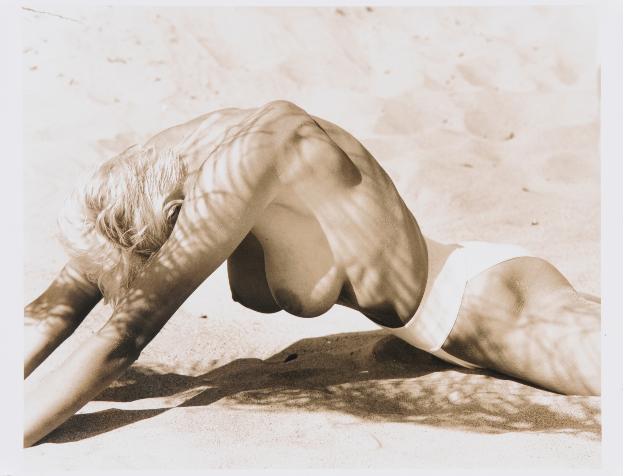 Ritts Herb, 3 photographs: Brigitte Nielsen (Gitte the Great)
