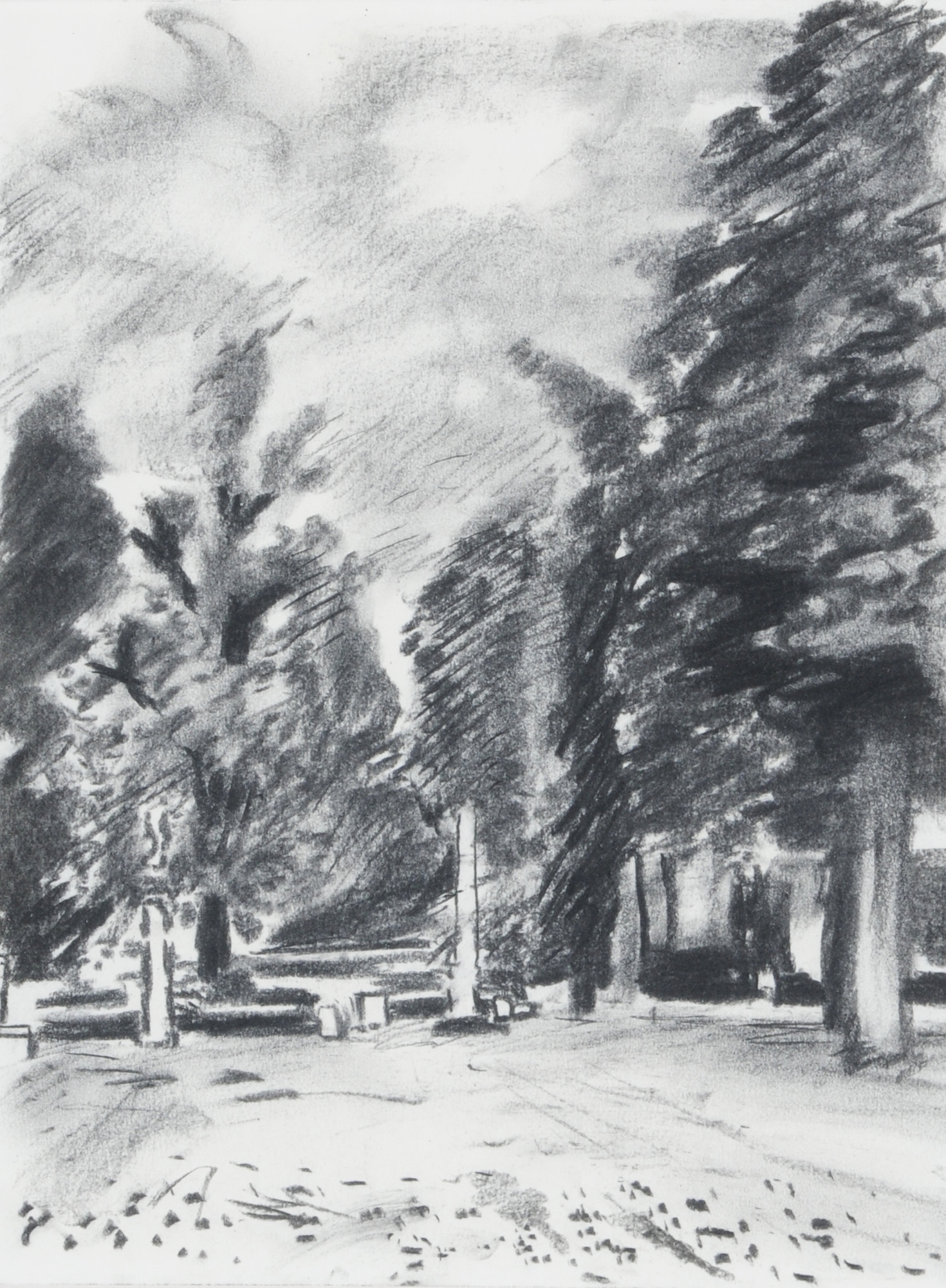 Weischer Matthias, 3 drawings: Untitled; Untitled; Untitled