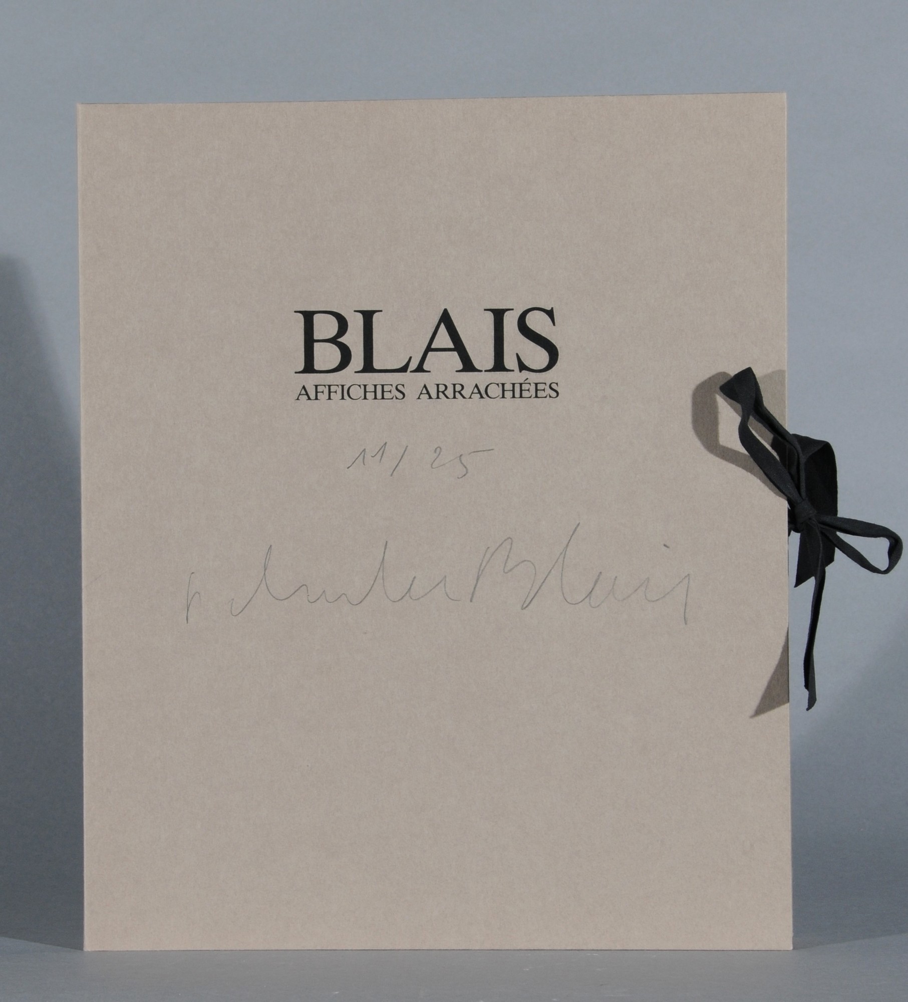 Blais Jean-Charles, Book. Blais, Affiches Arrachées 1981-1990