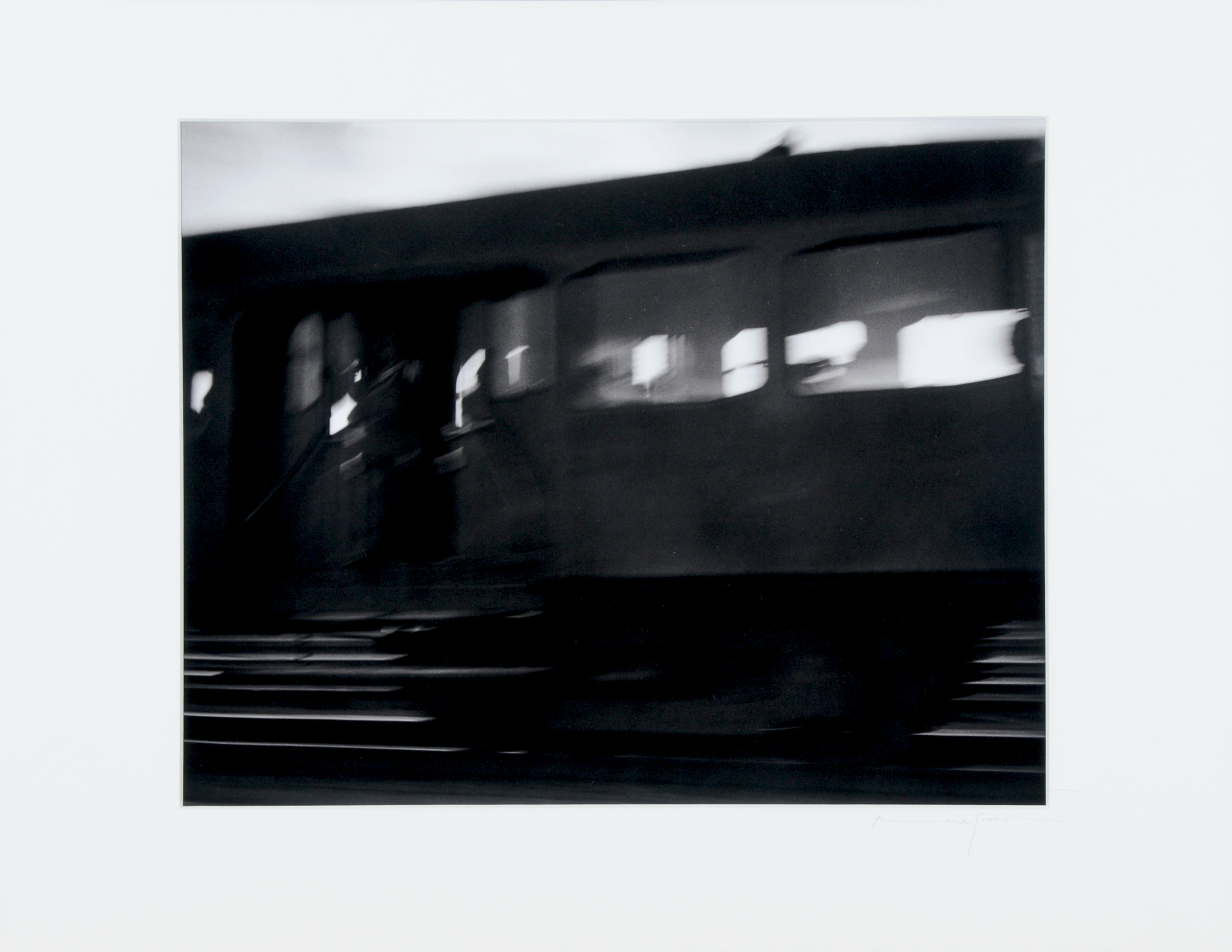 René Groebli, Wagon, from "Magie der Schiene"