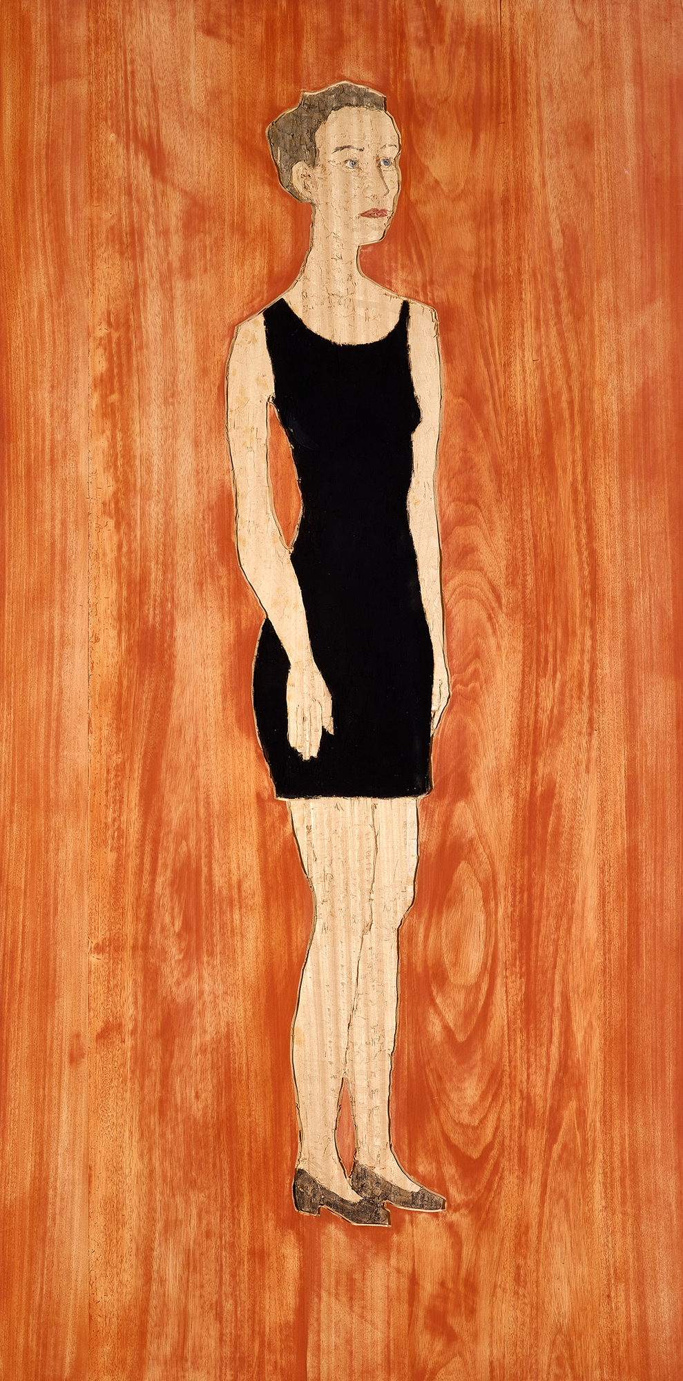 Stephan Balkenhol, Grosses Relief (Frau) - Large Relief (Woman)