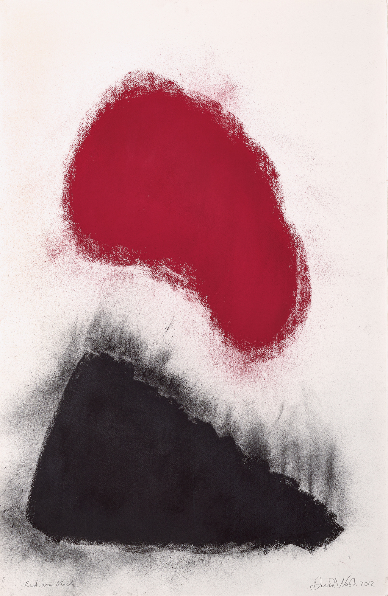 David Nash, Red over Black