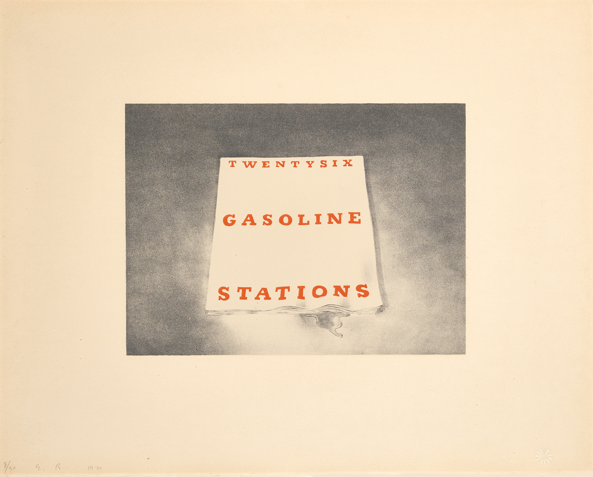 Edward Ruscha, Twentysix Gasoline Stations, from Book Covers