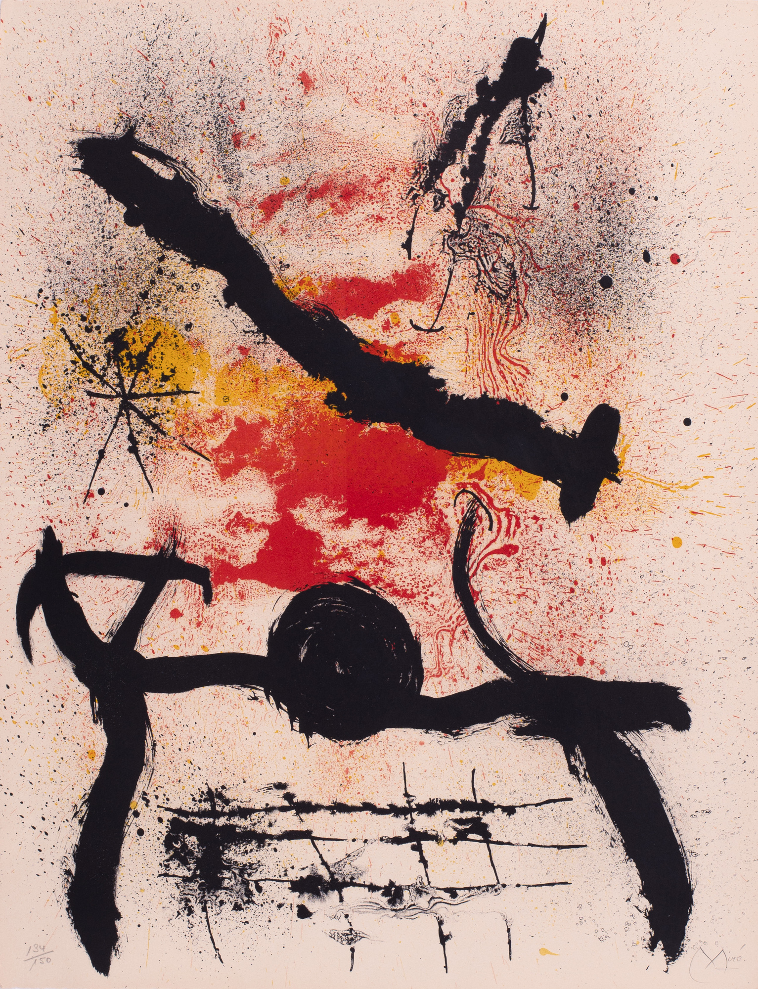 Joan Miró, Untitled, from Graphikmappe Hochschule St. Gallen