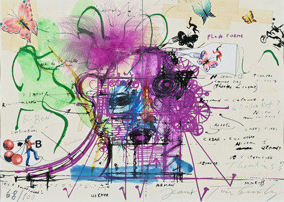 Hommage à Yves Klein