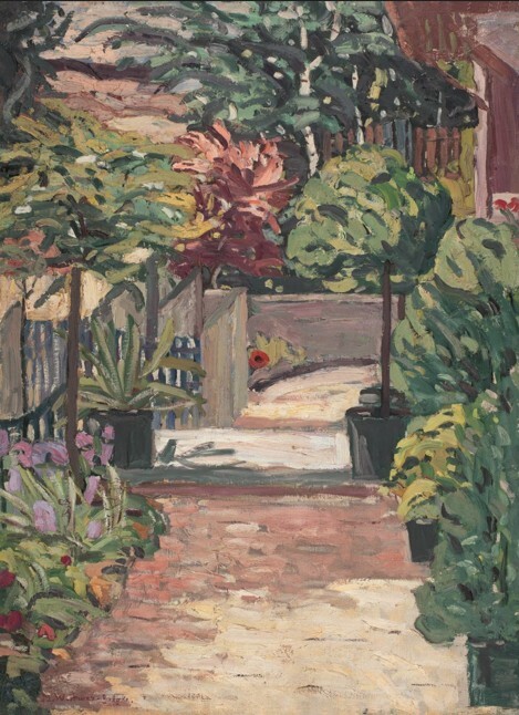 Martha Wittwer-Gelpke, Garten