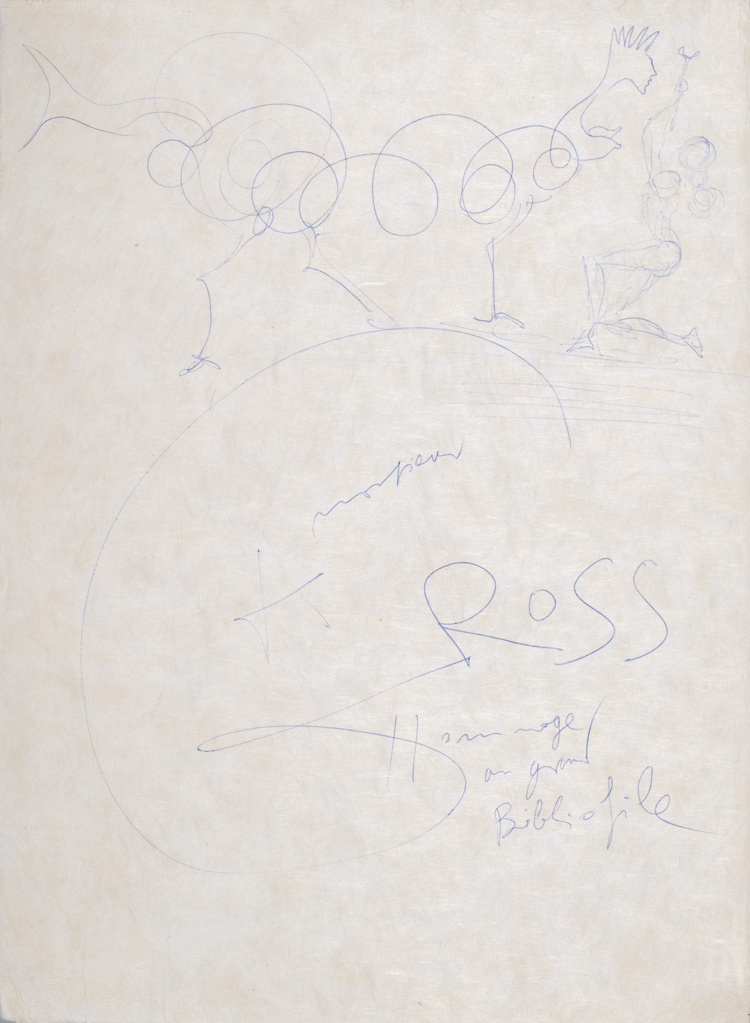 Salvador Dalí, Portfolio. Poèmes secrets d'Apollinaire