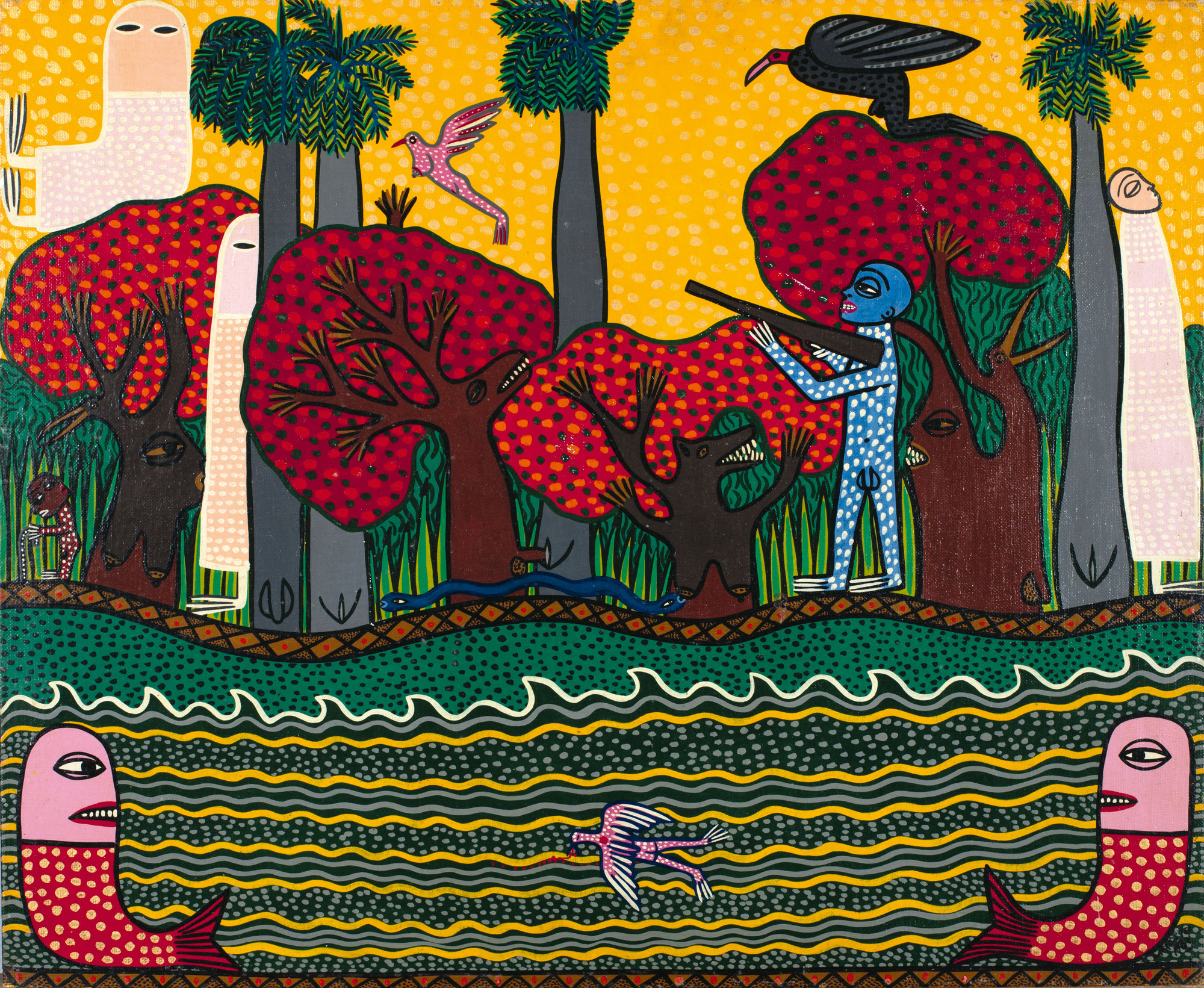 Manuel Mendive, Untitled