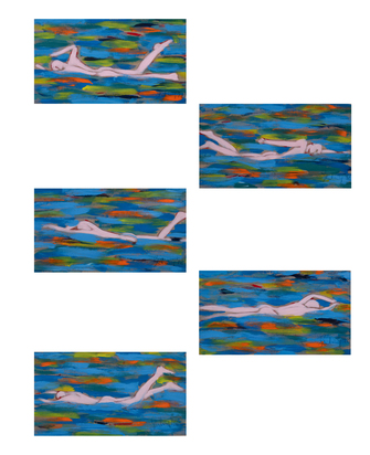 Einzelschwimmer