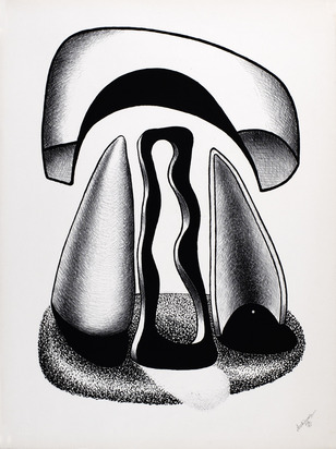 9 sheets from: Les formes vivantes