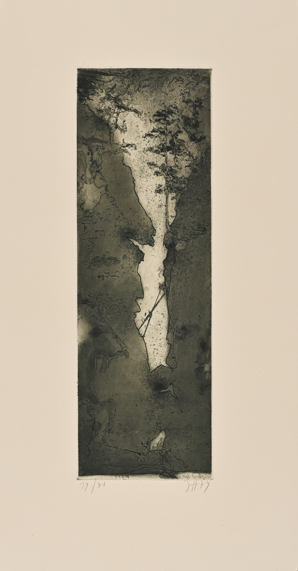 Horst Janssen, Portfolio. Caspar David Friedrich