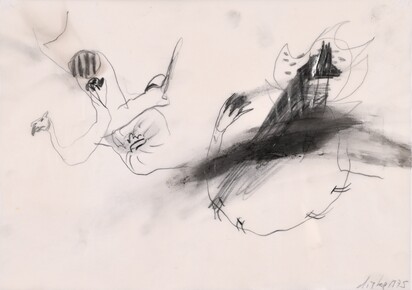 Two works: Untitled, 1975; Untitled