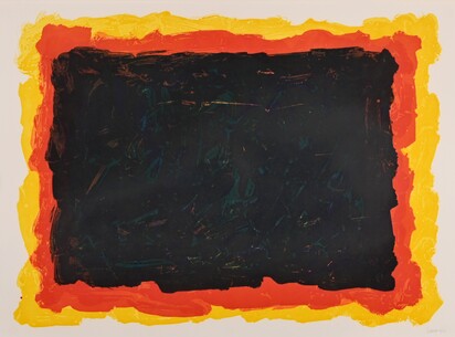 Irregular Red, Yellow and Blue Rectangles Superimposed