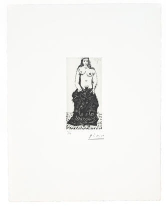 Maja à la robe longue