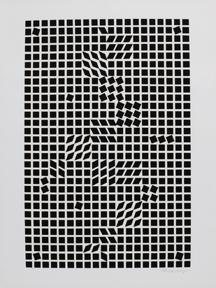 Portfolio. Vasarely oeuvres de 1950 - 1960, Kassák oeuvres de 1920 - 1930