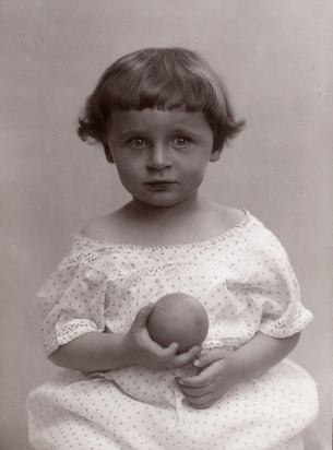 Girl with ball
